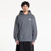Mikina adidas Mercedes - AMG Petronas Formula One Team Premium Sweat Hood Dark Grey Heather XL