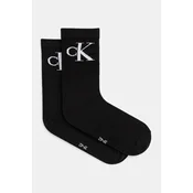 Črne nogavice Calvin Klein