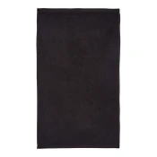 Črna hitro sušeča frotirna bombažna brisača 70x120 cm Quick Dry – Catherine Lansfield