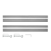Vodilice 2 x 700 mm, adapter, 2 stezaljke 58G023-732