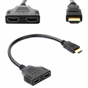 aptel Adapter HDMI (M)/2x HDMI (F)