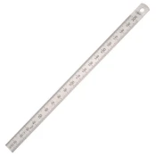 Jekleno ravnilo HELIOS PREISSER upogljivo 1000x20x0.5mm