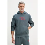 Calvin Klein Jeans pulover s kapuco moški z bombažem