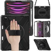 shumee eSTUFF CHICAGO zaščitni ovitek za celotno telo z vgrajeno zaščito zaslona za iPad Pro 13 2024, ES683313-BULK