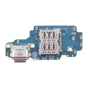 SAMSUNG Samsung, Polnilni priključek USB-C za Galaxy S25 Ultra z bralnikom SIM, Modra, (5000038212)