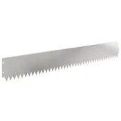 Vidaxl Robovi trave 20 szt. 103 x 15 cm Jeklo Srebrna