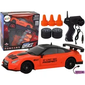 shumee Daljinsko voden športni avto R/C 1:24 oranžna zamenljiva kolesa