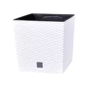 Prosperplast PR DRTS325L-S449 Saksija Rato Low 32x32x33cm Bela