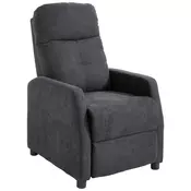 FOTELJA ZA GLEDANJE TELEVIZOR 65/80-105/90-154 cm , antracit