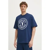Bombažna kratka majica Versace Jeans Couture