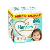 PAMPERS plenice Premium Care, velikost 5 (11–16 kg), 132 kosov