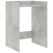 Vidaxl omara za pralni stroj Beton 67,5 x 62 x 97 cm Konstruiran les