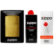 shumee VŽIGALNIK ZIPPO KOMPLET MEDENINASTIH BRUŠENIH BENZINSKIH KAMNOV Dodatki