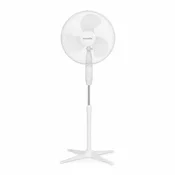 Stoječi ventilator s tremi stopnjami O38 cm - bel