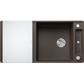 Blanco pomivalno korito AXIA III XL 6 SF InFino SILGRANIT desko steklo, z daljinskim upravljanjem. - KAVA