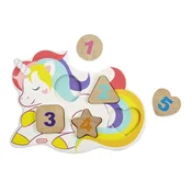 Little Tikes Wooden Critters Lesena sestavljanka s številkami
