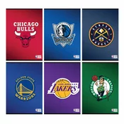 Zvezek A5, NBA črte z robom, 67266