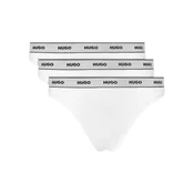 HUGO Komplet tangic? Triplet Thong Stripe 50545680 Bela