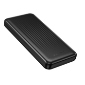 Power bank Borofone Clever Series BJ80 10000mAh, 22.5W, QC 3.0, PD20W, 2x USB, USB-C, LED indikator - črn
