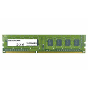 2-Power 2GB MultiSpeed 1066/1333/1600 MHz DDR3 Non-ECC DIMM 1Rx8 (doživljenjska garancija)