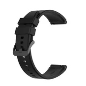 INF Pašček za uro 20 mm Garmin/Huawei/Samsung Galaxy Watch Black, (21235935)