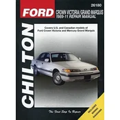 Ford Crown Victoria (89 -11) (Chilton)
