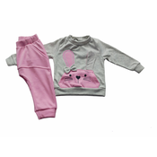 Izvor Set za bebe, Roze-sivi
