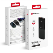 FORCELL Powerbank Forcell F-Energy P10k1 PD QC3.0 3A 20W 10000 mAh črn