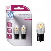 M-Tech Žarnice W5W T10 12/24V za naknadno vgradnjo 194 5x2835SMD 1W bela dioda