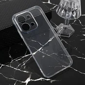 Maska za Xiaomi Redmi 15C 4G, Silikonska, Ultra Thin, Providna