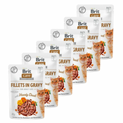 Brit Care Cat Fillets in Gravy Hearty Duck 6x85 g
