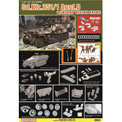 Model Kit vojni 6984 - Sd.Kfz.251/1 Ausf.D w/NIGHT VISION (1:35)