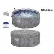 Bestway Whirlpool za uštedu energije LAY-Z-SPA® Carrara AirJet O 170 x 65 cm - 6 osoba - 1 kom
