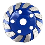 shumee Diamantni disk TIP SKODELICE 125 MM - izvrtina 22,2 MM - ZA brušenje betona in kamna