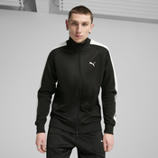 Puma T7 ALWAYS ON TRACK JACKET DK, muški duks bez kapuljače, crna 629587