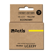 Actis KB-223Y črnilo (nadomestno za Brother LC223Y, Standard, 10 ml, rumeno)