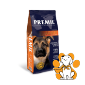 Premil Junior Chicken, Turkey & Rice 15kg, Ishrana za Štenad Velikih Rasa
