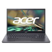 ACER Laptop Aspire A515 15.6 FHD AMD Ryzen 5 5625U 16GB 512GB tamnosivi