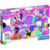Minnie Miška 104-delni supercolor puzzle - Clementoni