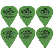 Dunlop 412R 0.88 Tortex Sharp 6 Pack