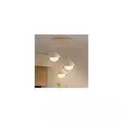 Brilagi - Luster na sajli 3xE27/60W/230V bež/zlatna
