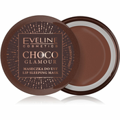 Eveline Cosmetics Choco Glamour nocna maska za regeneraciju za usne 12 ml