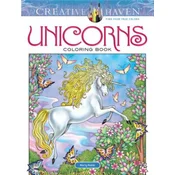 Creative Haven Unicorns Coloring Book