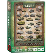 EuroGraphics Puzzle Zgodovina tankov 1000 kosov