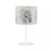 Decja stona lampa GIRLS VIBES 1xE27/60W/230V, precnik 18 cm, Paris