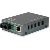 Level One LevelOne RJ45 to SC Fast Ethernet Media Converter, Multi-Mode Fiber