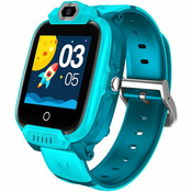 Smart watch CANYON Jondy KW-44 Kids 1.44 colorfull screen, zeleno-plavi - CNE-KW44GB