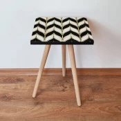 Hanah Home Klub sto Shp130, 35x42x35 cm, Crni