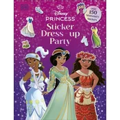 Disney Princess Dress Up Sticker Book