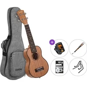 Cascha HH 2026 Premium SET 2 Natural Soprano ukulele